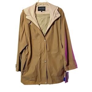 NWT Forecaster XL Brown/Tan Jacket/Parka with Removable Hood